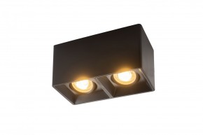 DK3035-BK Светильник накладной IP 20, 10 Вт, GU5.3, LED, черный, пластик в Александровском - alexsandrovskoe.mebel24.online | фото 1