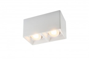 DK3035-WH Светильник накладной IP 20, 10 Вт, GU5.3, LED, белый, пластик в Александровском - alexsandrovskoe.mebel24.online | фото 1