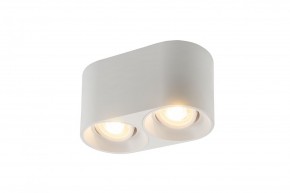 DK3036-WH Светильник накладной IP 20, 10 Вт, GU5.3, LED, белый, пластик в Александровском - alexsandrovskoe.mebel24.online | фото 1