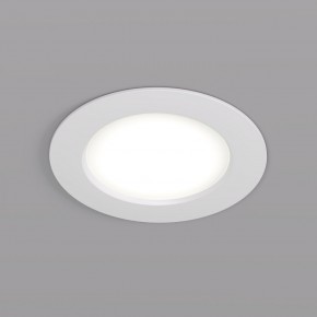 DK3047-WH Встраиваемый светильник IP 20, 5Вт, LED, белый, пластик в Александровском - alexsandrovskoe.mebel24.online | фото 1