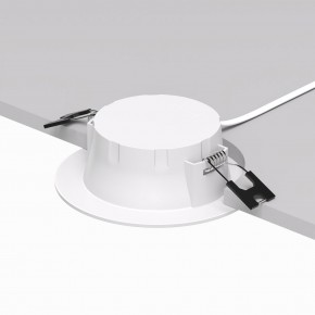 DK3048-WH Встраиваемый светильник, IP 20, 7Вт, LED, белый, пластик в Александровском - alexsandrovskoe.mebel24.online | фото 2