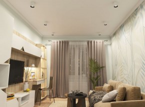 DK3090-WB+WH Светильник накладной IP 20, 10 Вт, GU5.3, LED, бело-черный/белый, пластик в Александровском - alexsandrovskoe.mebel24.online | фото 2