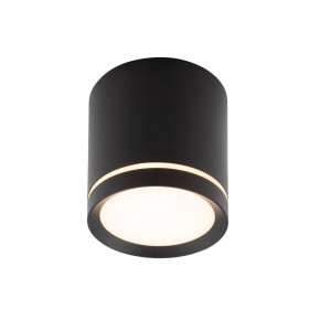 DK4016-BK Светильник накладной IP 20, 5 Вт, LED 3000, черный, алюминий/акрил в Александровском - alexsandrovskoe.mebel24.online | фото 1
