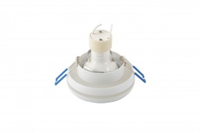 DK4031-WH Встраиваемый светильник, IP 20, 10 Вт, GU10, белый, алюминий/пластик в Александровском - alexsandrovskoe.mebel24.online | фото 1