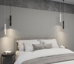 DK4045-WH Подвесной светильник, с декоративным вырезом, IP 20, до 15 Вт, LED, GU10, белый, алюминий в Александровском - alexsandrovskoe.mebel24.online | фото 4