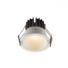 DK4400-WH Встраиваемый светильник, IP 20, 7 Вт, LED 3000, белый, алюминий в Александровском - alexsandrovskoe.mebel24.online | фото 1