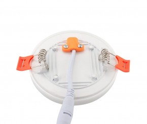 DK4604-WW Встраиваемый светильник, IP 20, 18 Вт, LED 3000, белый, пластик в Александровском - alexsandrovskoe.mebel24.online | фото 5