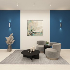 DK5022-WH Настенный светильник, IP20, до 15 Вт, LED, 2xGU10, белый, алюминий в Александровском - alexsandrovskoe.mebel24.online | фото 3