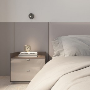 DK5072-DN Бра SHINE WALL со светодиодом, D104*H68, IP20, 3000К, 3W, RA?90, темный никель, алюминий в Александровском - alexsandrovskoe.mebel24.online | фото 9