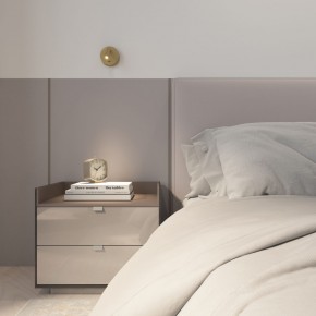 DK5072-SB Бра SHINE WALL со светодиодом, D104*H68, IP20, 3000К, 3W, RA?90, сатинированная латунь, алюминий в Александровском - alexsandrovskoe.mebel24.online | фото 9
