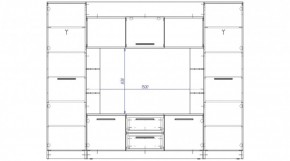 ДУБЛИН Гостиная в Александровском - alexsandrovskoe.mebel24.online | фото 2