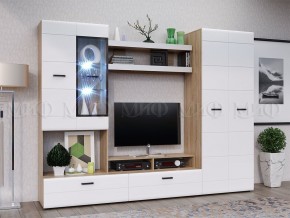 НЭНСИ NEW Гостиная МДФ (модульная) в Александровском - alexsandrovskoe.mebel24.online | фото 2
