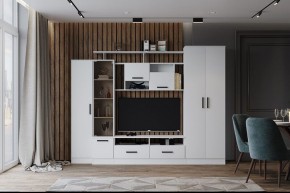Гостиная Оскар-5 Белый в Александровском - alexsandrovskoe.mebel24.online | фото
