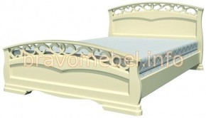 ГРАЦИЯ-1 Кровать из массива 1400  в Александровском - alexsandrovskoe.mebel24.online | фото 3