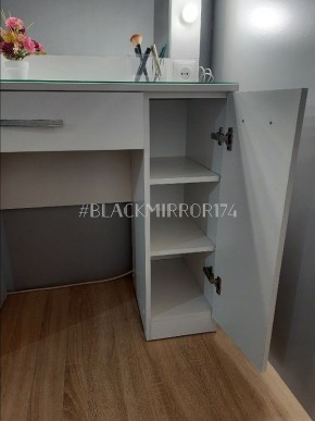 Гримёрный стол ГС1РД80 в Александровском - alexsandrovskoe.mebel24.online | фото 2