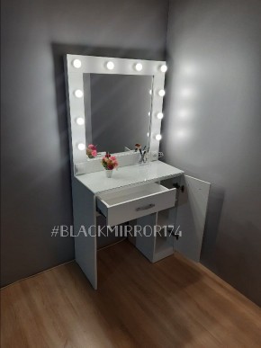 Гримёрный стол ГС1РД80 в Александровском - alexsandrovskoe.mebel24.online | фото 3