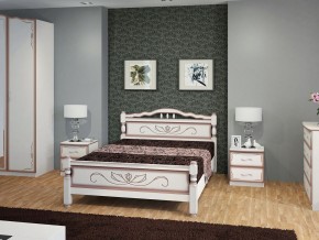 КАРИНА-5 Кровать из массива 1200 в Александровском - alexsandrovskoe.mebel24.online | фото 1