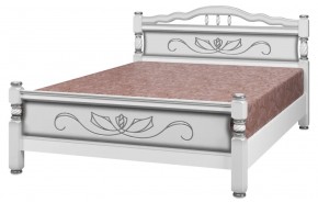 КАРИНА-5 Кровать из массива 1600 в Александровском - alexsandrovskoe.mebel24.online | фото 3