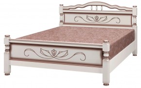 КАРИНА-5 Кровать из массива 1600 в Александровском - alexsandrovskoe.mebel24.online | фото 4