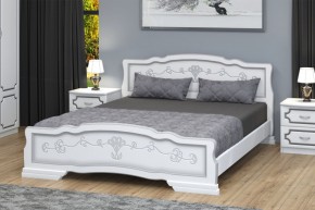 КАРИНА-6 Кровать из массива 1800 в Александровском - alexsandrovskoe.mebel24.online | фото 1