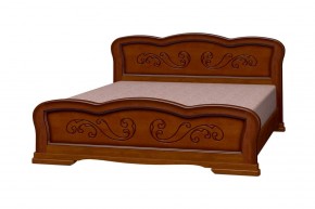 КАРИНА-8 Кровать из массива (Орех) в Александровском - alexsandrovskoe.mebel24.online | фото 2
