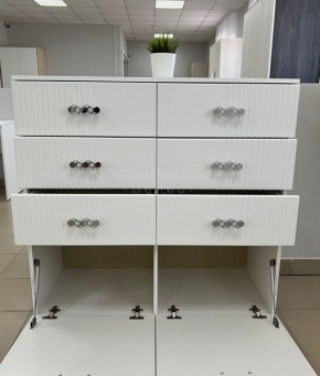 Комод 2 ств. с 6 ящиками "Сандра" в Александровском - alexsandrovskoe.mebel24.online | фото 2
