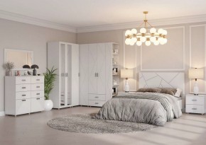 Комод 2 ств. с 6 ящиками "Сандра" в Александровском - alexsandrovskoe.mebel24.online | фото 3