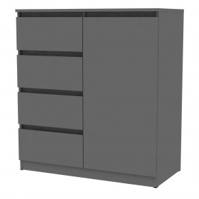 Комод Мальта K114 (Графит) в Александровском - alexsandrovskoe.mebel24.online | фото