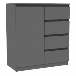 Комод Мальта K115 (Графит) в Александровском - alexsandrovskoe.mebel24.online | фото