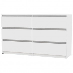Комод Malta light K143 (Белый) в Александровском - alexsandrovskoe.mebel24.online | фото