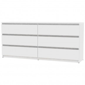 Комод Malta light K144 (Белый) в Александровском - alexsandrovskoe.mebel24.online | фото