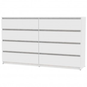 Комод Malta light K147 (Белый) в Александровском - alexsandrovskoe.mebel24.online | фото