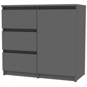 Комод Malta light K186 (Графит) в Александровском - alexsandrovskoe.mebel24.online | фото