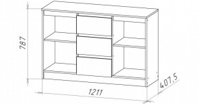 НИЦЦА-5 Комод (НЦ.05) в Александровском - alexsandrovskoe.mebel24.online | фото 2