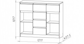 НИЦЦА-6 Комод (НЦ.06) в Александровском - alexsandrovskoe.mebel24.online | фото 2