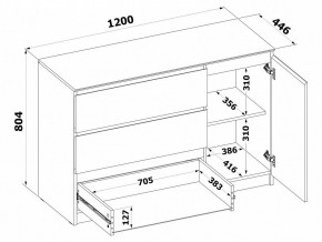 Комод Т-3Р в Александровском - alexsandrovskoe.mebel24.online | фото 4