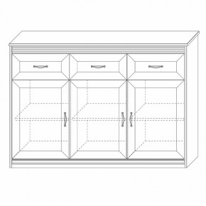 Комодино Неаполь в Александровском - alexsandrovskoe.mebel24.online | фото 4