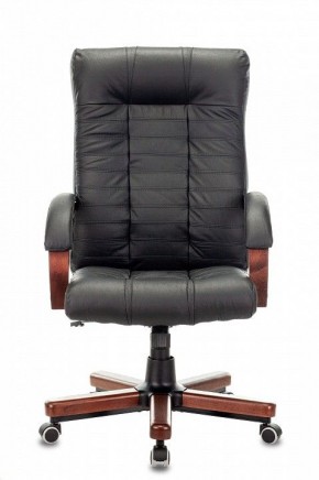 Кресло для руководителя KB-10WALNUT/B/LEATH в Александровском - alexsandrovskoe.mebel24.online | фото 2