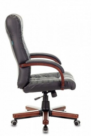 Кресло для руководителя KB-10WALNUT/B/LEATH в Александровском - alexsandrovskoe.mebel24.online | фото 3