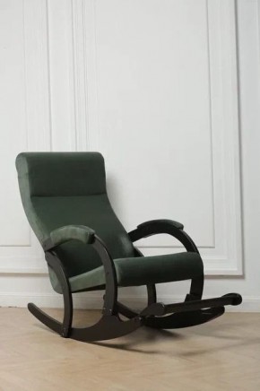 Кресло-качалка МАРСЕЛЬ 33-Т-AG (зеленый) в Александровском - alexsandrovskoe.mebel24.online | фото 3
