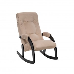 Кресло-качалка Модель 67 Венге, ткань V 18 в Александровском - alexsandrovskoe.mebel24.online | фото 2