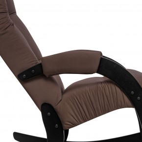 Кресло-качалка Модель 67 Венге, ткань V 23 в Александровском - alexsandrovskoe.mebel24.online | фото 5