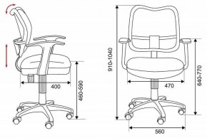 Кресло компьютерное Бюрократ CH-W797/BR/TW-14C в Александровском - alexsandrovskoe.mebel24.online | фото 12