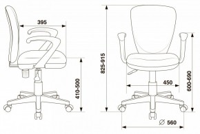 Кресло компьютерное KD-W10AXSN/26-22 в Александровском - alexsandrovskoe.mebel24.online | фото 5