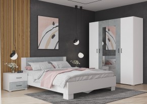 Кровать 1,6 NOVA с настилом ЛДСП в Александровском - alexsandrovskoe.mebel24.online | фото 3
