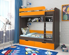 Кровать 2-х ярусная Юниор 5 в Александровском - alexsandrovskoe.mebel24.online | фото 4
