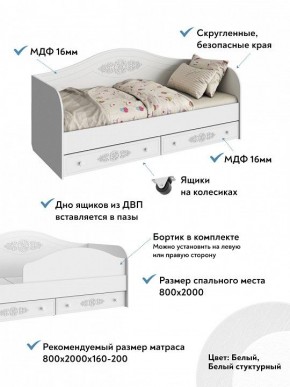 Кровать Ассоль АС-10 в Александровском - alexsandrovskoe.mebel24.online | фото 5