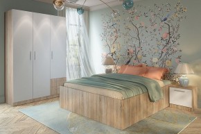Кровать двуспальная Илга в Александровском - alexsandrovskoe.mebel24.online | фото 4