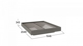 Кровать двуспальная Либерти СМ-297.01.001 в Александровском - alexsandrovskoe.mebel24.online | фото 2