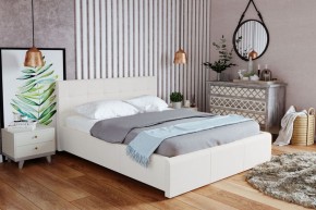Кровать Лаура с латами Nice White 1600x2000 в Александровском - alexsandrovskoe.mebel24.online | фото 1